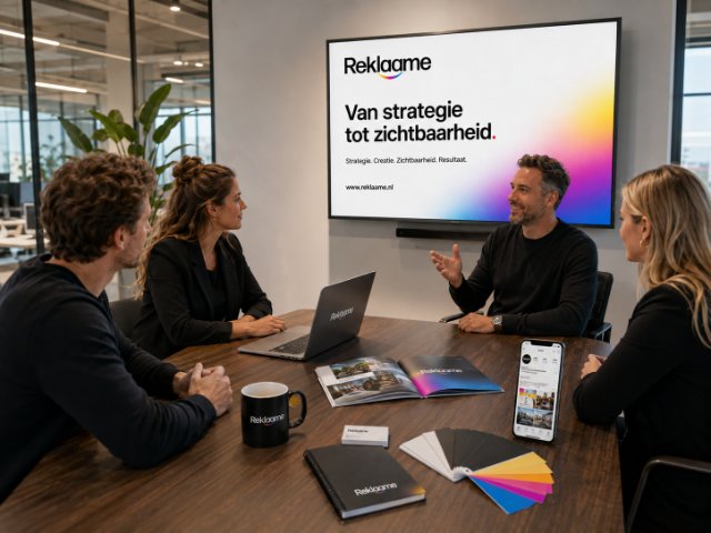 Strategisch adviesgesprek bij Reklaame
